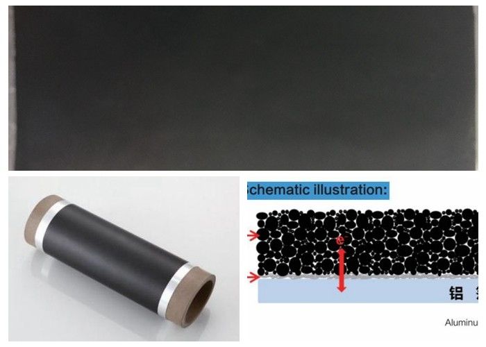 Batterry Carbon Coated Aluminum Foil 1.0 2.5g/M2 Coating Density