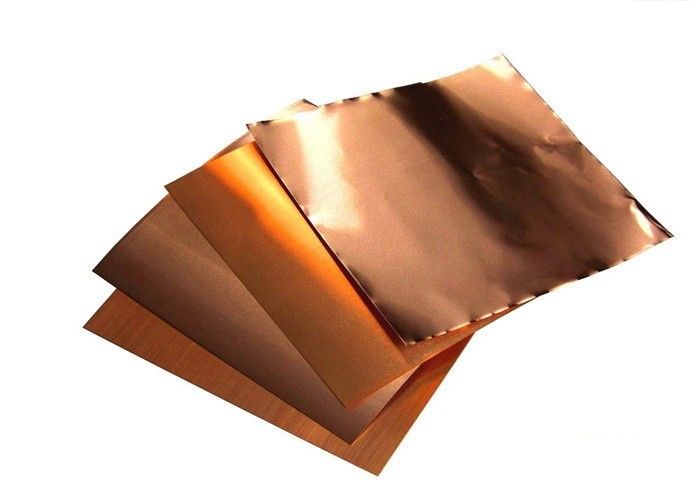 High Temperature Pure Copper Foil , Anti Oxidization 3oz Thick Copper Film
