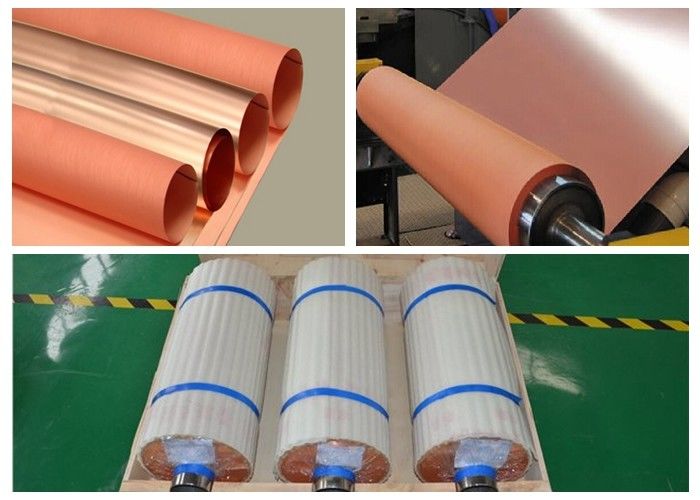 11um Thickness EDCU ED Copper Foil , One Side Matte Electrolytic Copper