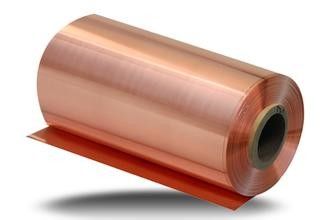 35um FCCL Copper Sheet Roll , 1oz Thickness 300mm Width Copper Foil Sheet