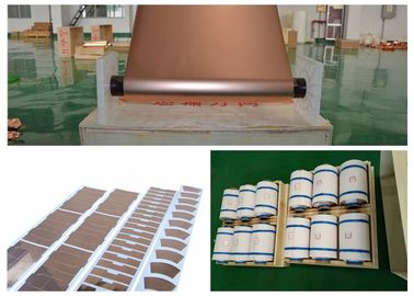 RoHS Shielding Copper Sheet Coil , 99.8% High Purity Rolled Copper Foil