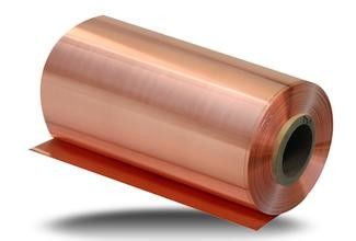 Color Uniformity Copper Flashing Rolls , ISO RA Annealed Soft Copper Foil