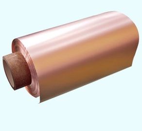 8um Thickness Thin Copper Foil Double Polished 480mm / 600mm Width 76mm ID