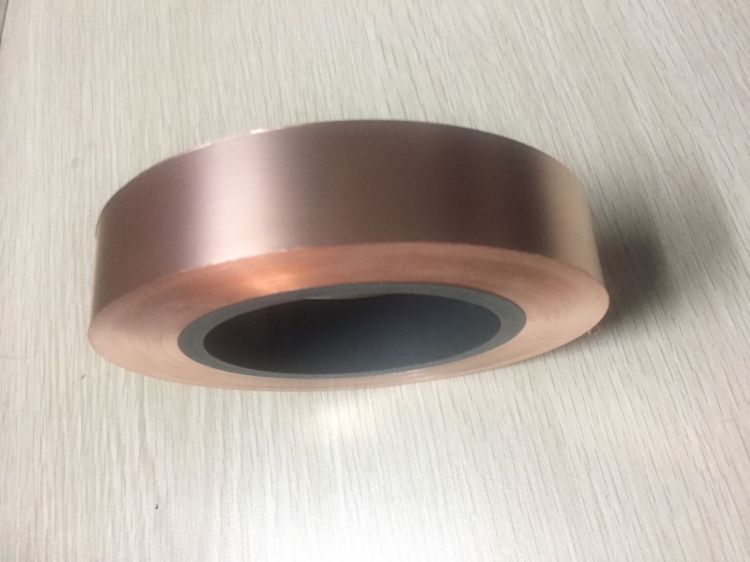 ISO Rolled Soft Copper Foil 100 - 5000 Meter Length 8 - 1380mm Width