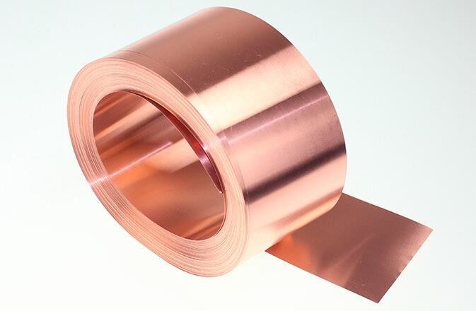 70um 35um Copper Foil Sheet , LED 20 Gauge Copper Sheet Roll