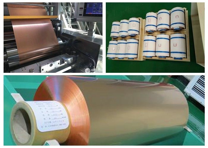 0.015mm Rolled Copper Foil for Parallel Hybrid Electric Vehicle Battery