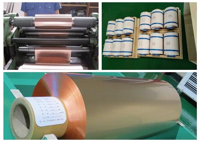 Soft Annealed Rolled Copper Foil For Conductive Tape Thickness 0.02mm