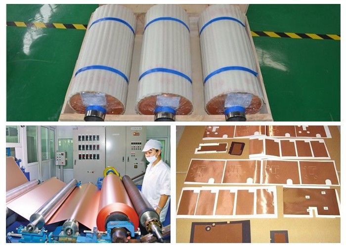 High Ductility Copper Foil For Pcb , ISO Width 1380mm Copper Sheet Plate