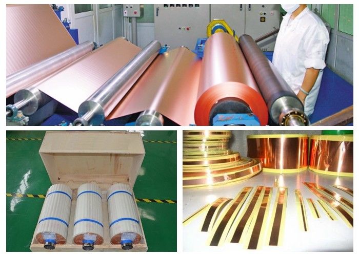 PCB / CCL Copper Foil Sheet , Min 1.20kg / Cm Peel Strength HA Copper Foil