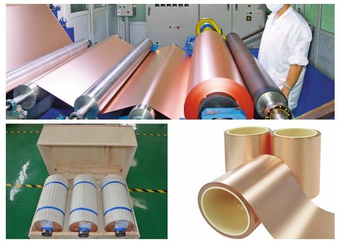 Gray Treated Single Side PCB Copper Foil 500 - 5000 Meter Length Per Roll