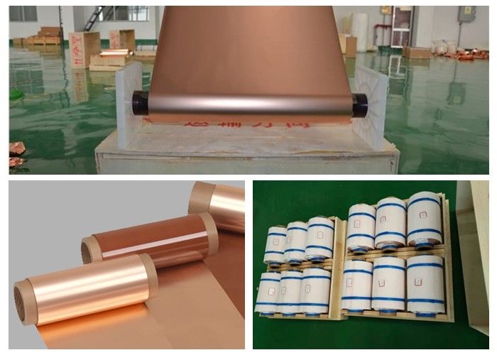 Electrodeposited Copper Shielding Foil High Peel Strength 2 Oz Thickness