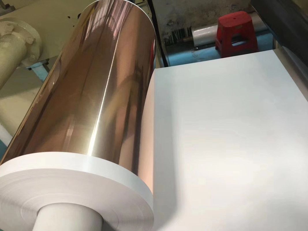 9um 10um 12um Rolled Ultra Thin Copper Foil For Li Ion Battery High Precision