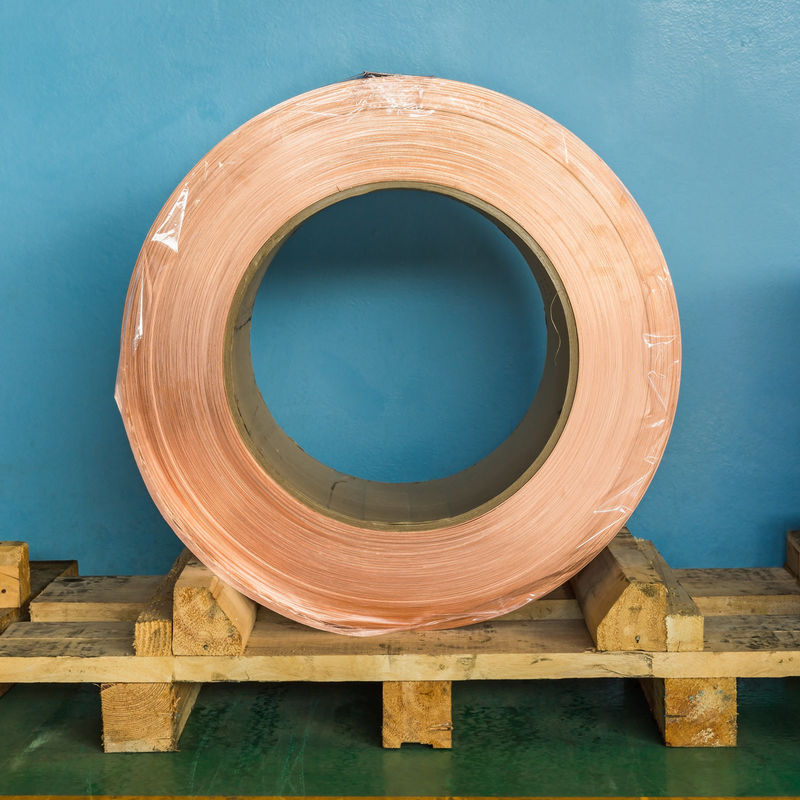 Ultra width ultra thin Rolled Copper Strip T2,C1100 Annealed Copper Strip