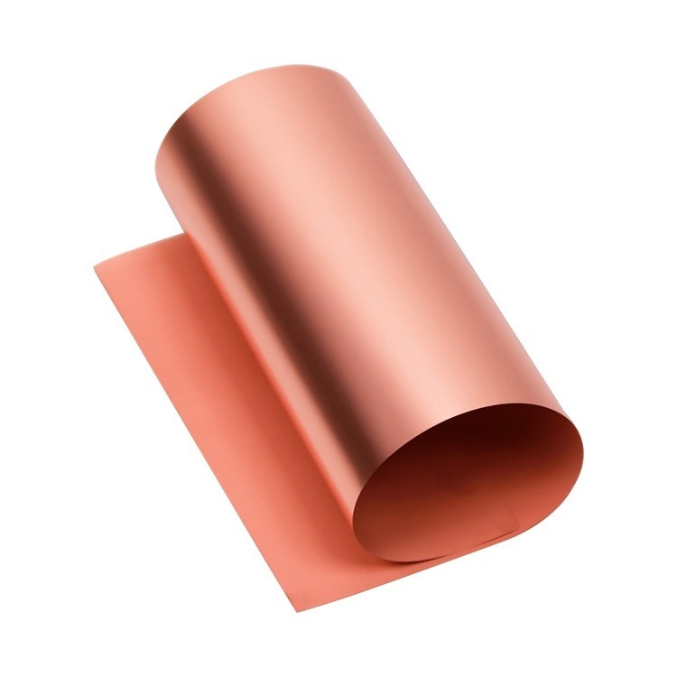 Double Side Shiny Copper Foil Thickness 4.5um 6um For Electric Vehicles Li-Ion Battery