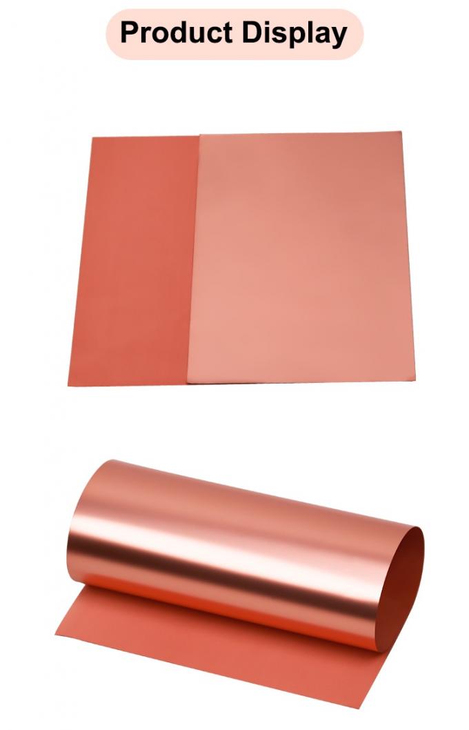 12um Reverse Treated Copper Foil For 2LFCCL Wareless Charging